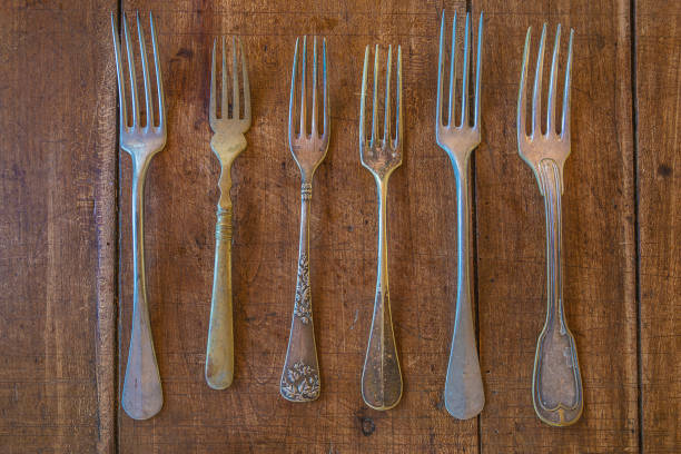 istock Various of vintage forks 1042396416