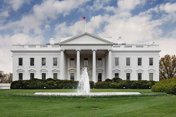 ホワイトハウスバラ園 - white house 写真 ストックフォトと画像