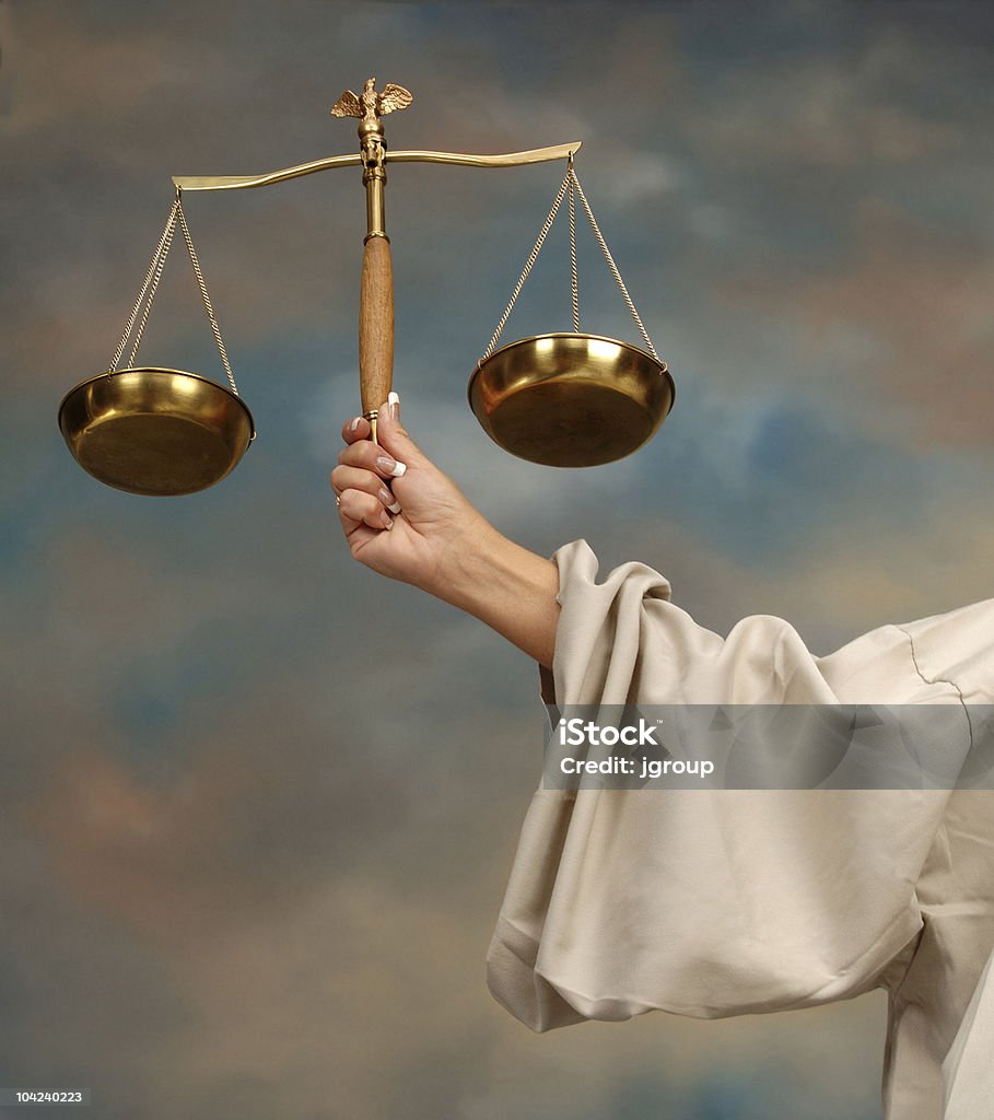 Justice - Lizenzfrei Anwalt Stock-Foto