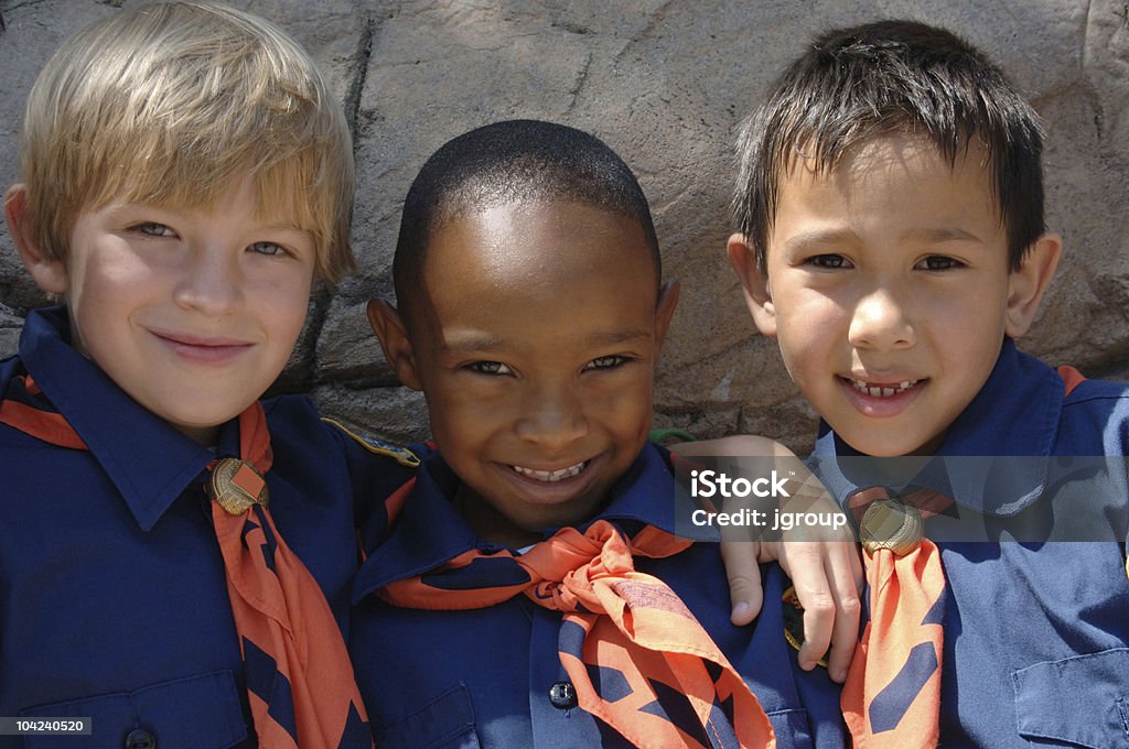 Cub Скауты - Стоковые фото Boy Scout роялти-фри