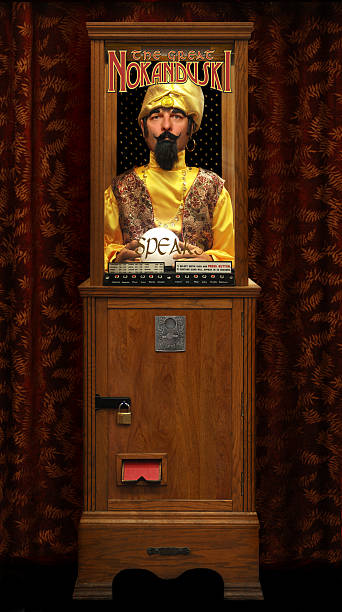 Fortune Telling Machine fortune telling machine stock pictures, royalty-free photos & images