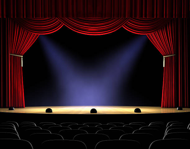 cortina de - stage theater theatrical performance curtain seat fotografías e imágenes de stock