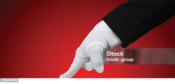 White Glove Test Stock Photo - Download Image Now - Service, At The Edge Of, Butler