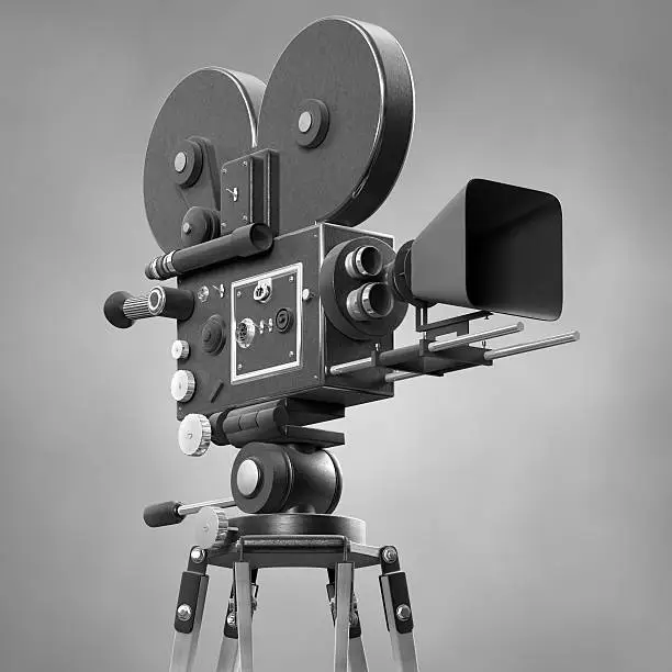 Photo of Old Fashoned Movie Camera