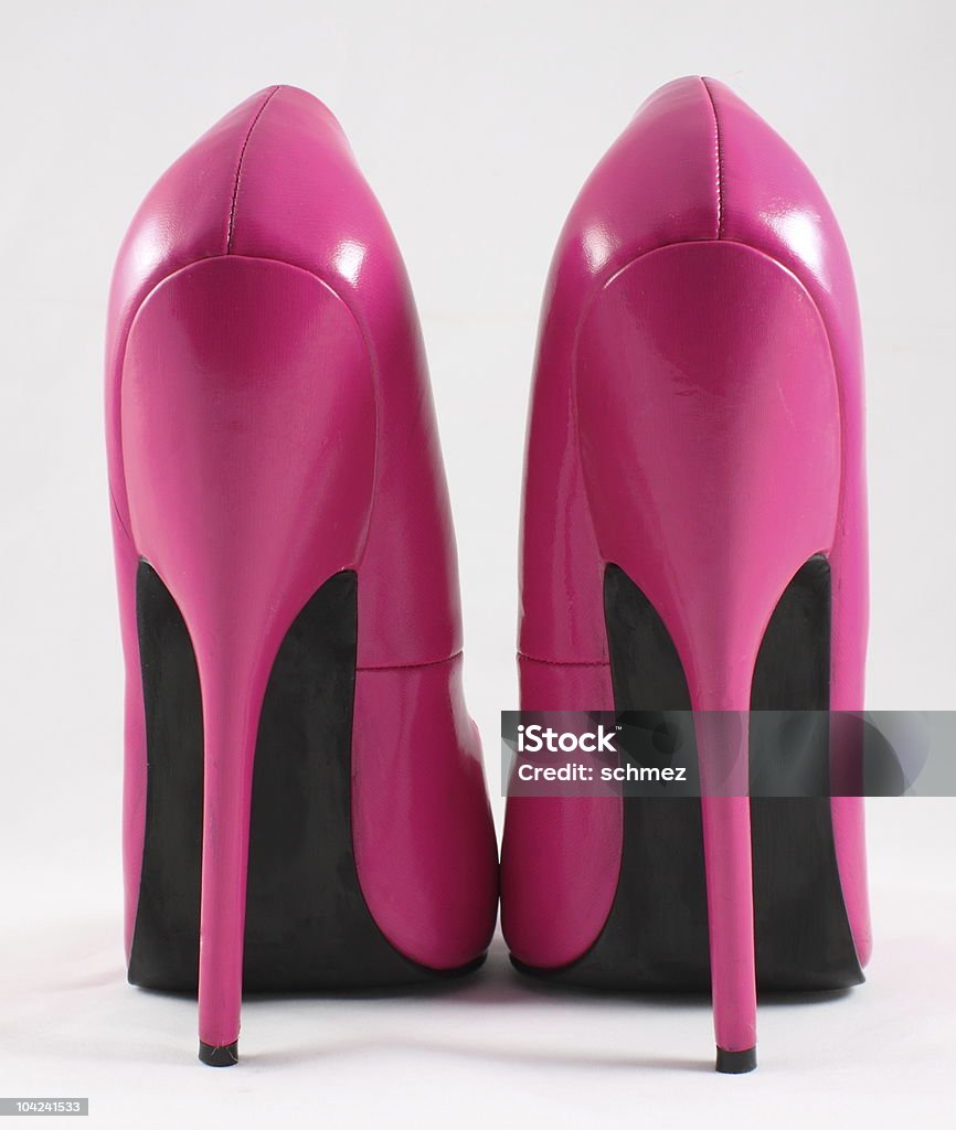 sexy rosa Zapatos de tacón de - Foto de stock de Rosa - Color libre de derechos