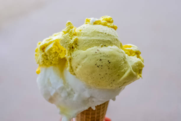 istock Vanilla and lemon Ice cream 1042419098