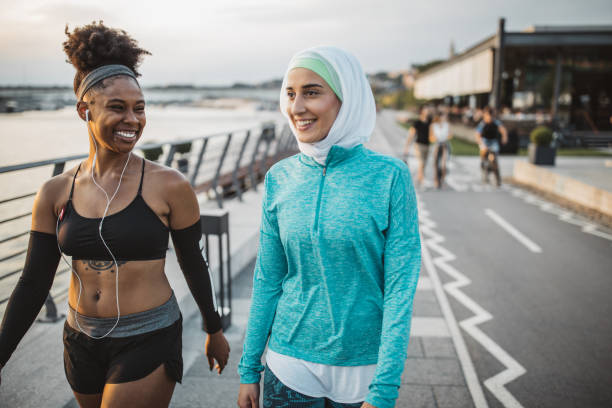 istock Friends working out together 1042425410
