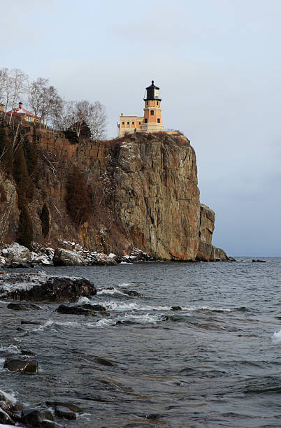 farol de split rock - split rock lighthouse - fotografias e filmes do acervo