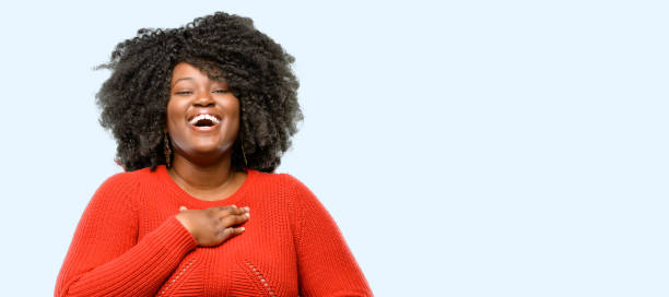 istock confident and happy with a big natural smile laughing 1042432966
