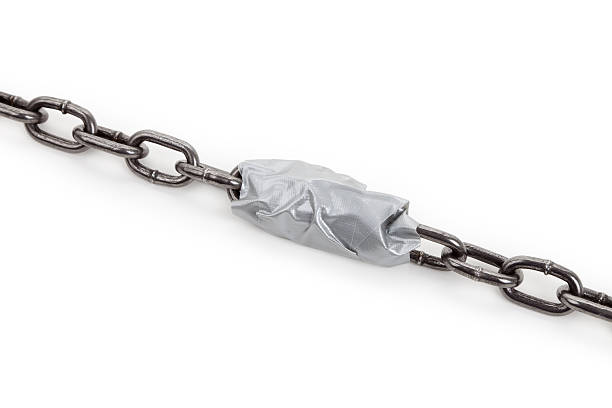 istock Chain and Duct Tape 104243344