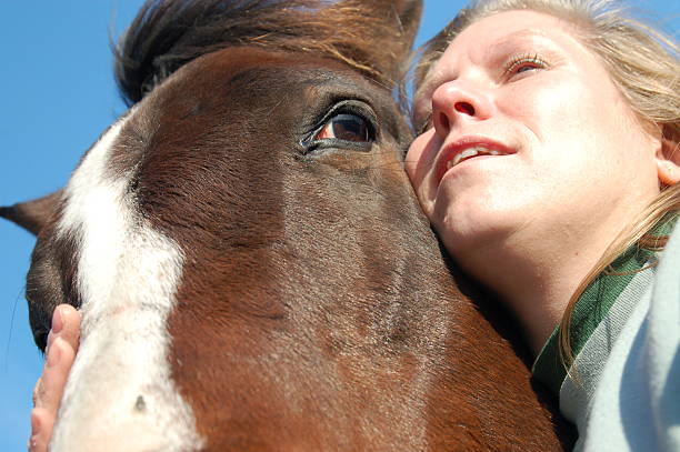 istock Happy with a Horse 104244108