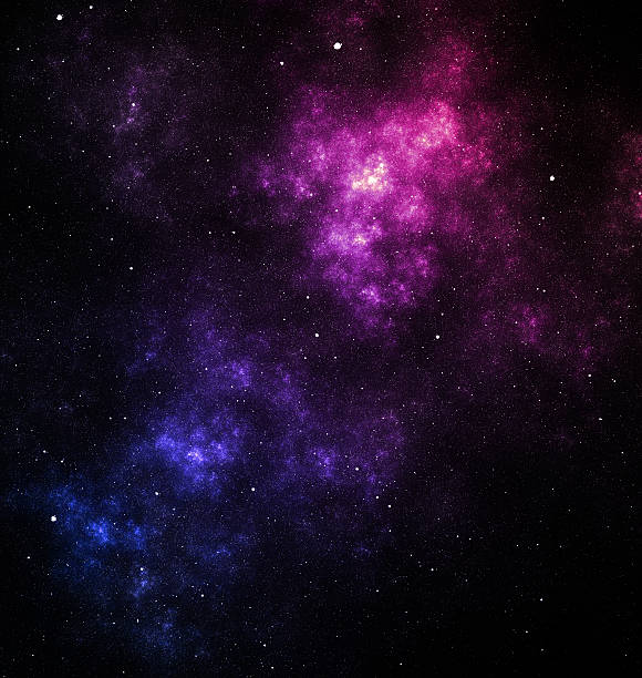 istock Blue and purple nebula 104245152