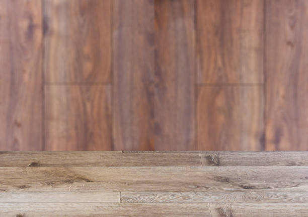 istock The texture of the wood. Background with empty table. Flooring. 1042469780