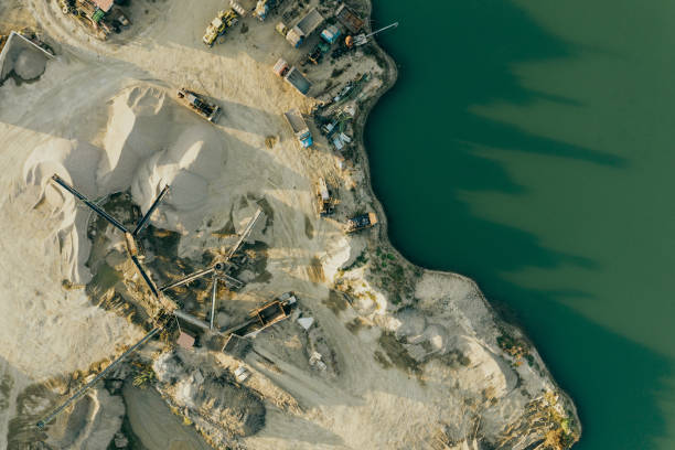 Construction Industry, Construction Site, Dirt, Factory, Industry, drone view