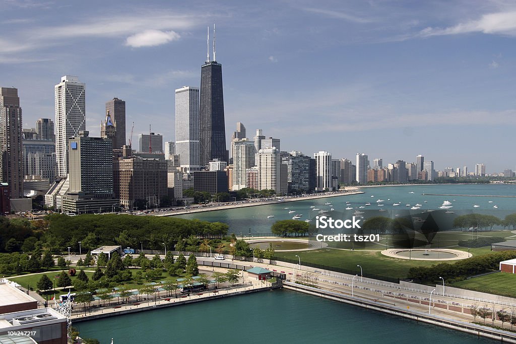 Der Innenstadt von Chicago - Lizenzfrei Amerikanische Kontinente und Regionen Stock-Foto
