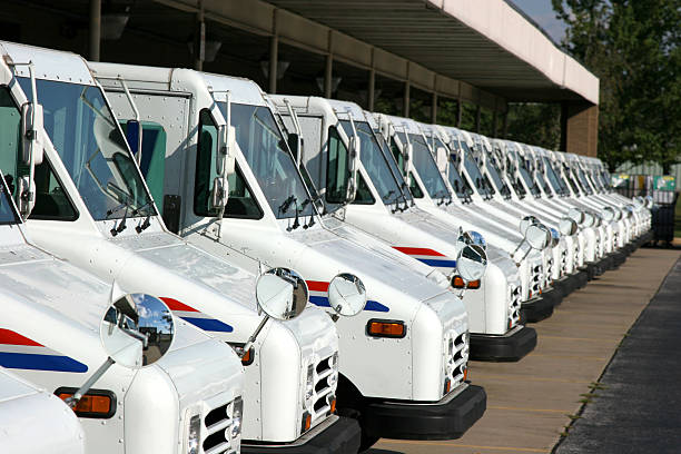 Postal delivery trucks  united states postal service photos stock pictures, royalty-free photos & images