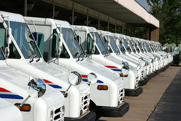 Photo of Postal delivery trucks