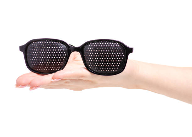 istock Perforated glasses medical in hand 1042478414