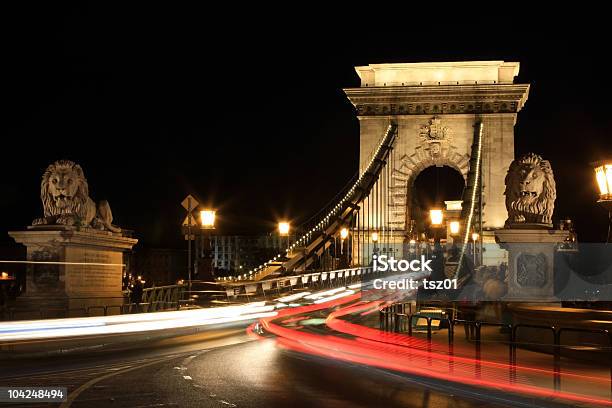 Foto de Ponte Chain À Noite Budapeste e mais fotos de stock de Antigo - Antigo, Arquitetura, Arranjar