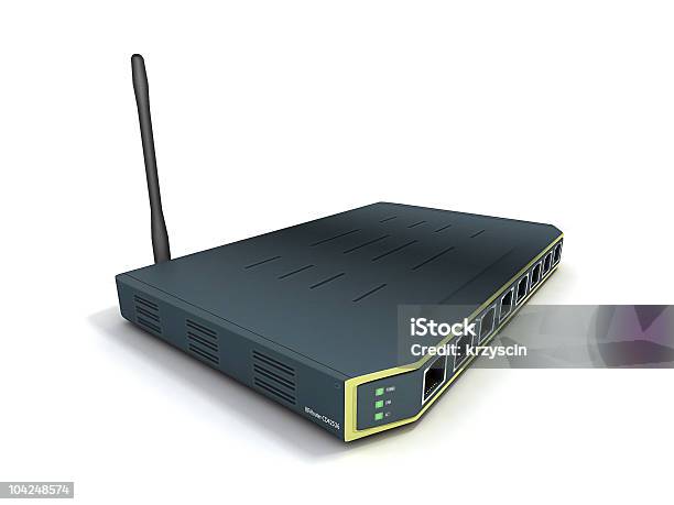 Wireless Router Stock Photo - Download Image Now - Router, Wireless Technology, Accessibility