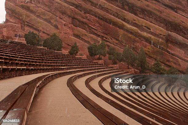 Red Rock Amphitheater Stock Photo - Download Image Now - Red Rocks, Amphitheater, Colorado