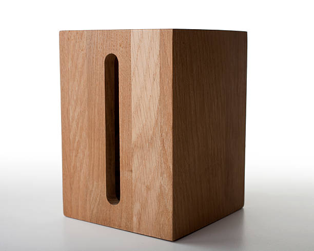 Cubo de madera - foto de stock
