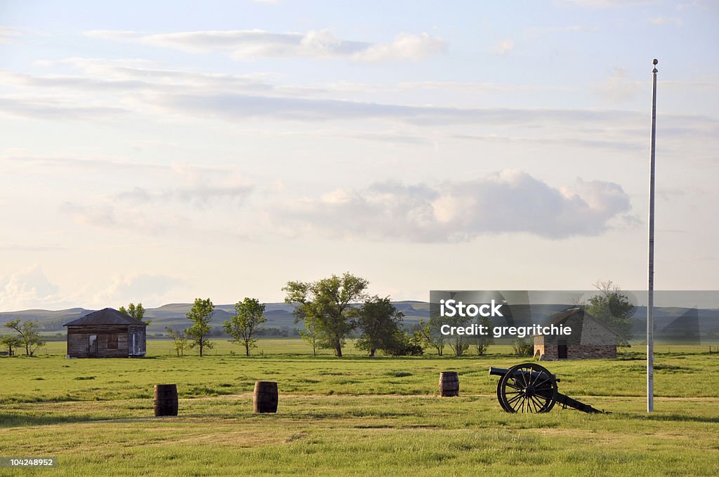 Fort Buford historic site  History Stock Photo