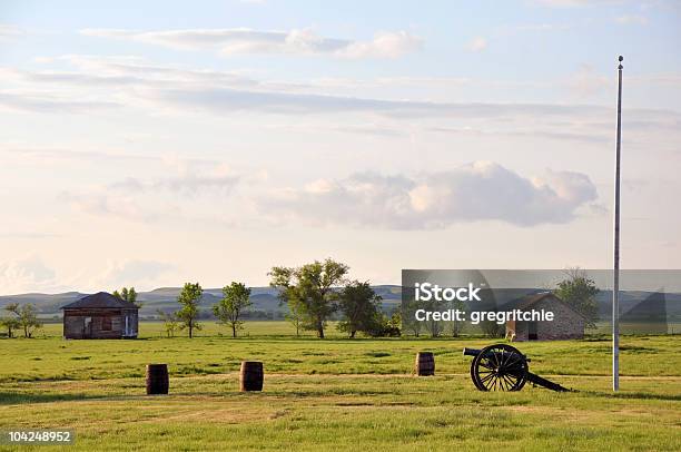 Fort Buford Historic Site Stock Photo - Download Image Now - History, North Dakota, Barrel