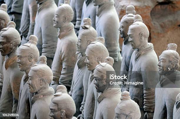 Exército De Terracota A China - Fotografias de stock e mais imagens de AC - AC, Antigo, Antiguidade