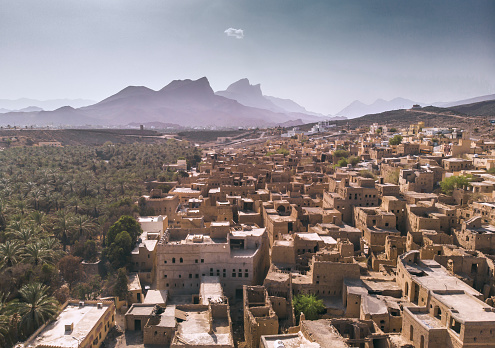 Ciudad antigua de Al Hamra en Omán photo