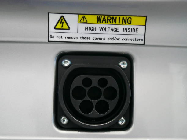 istock Electric car charged plug 1042499054