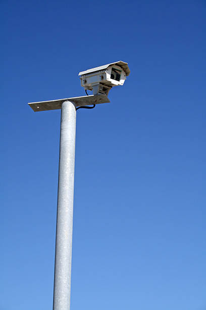 Surveillance Camera stock photo