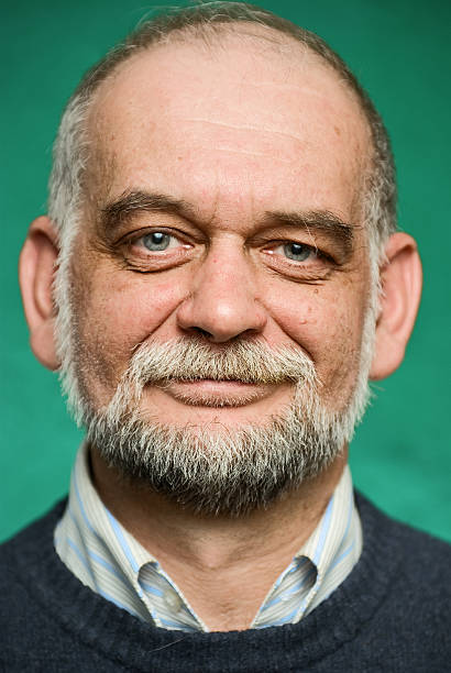 istock Portrait of the elderly man 104252403
