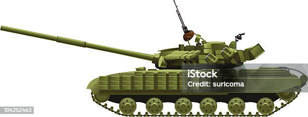 현대적이다 대형 탱크 군사에 대한 스톡 벡터 아트 및 기타 이미지 - 군사, 기계류, 녹색