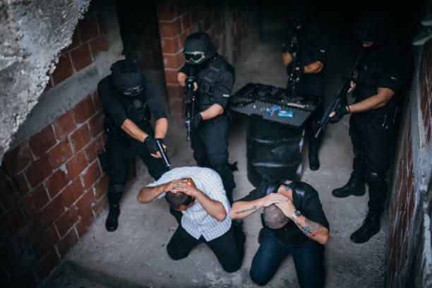 istock SWAT team arresting criminals 1042526978