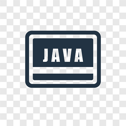 Ikon Vektor Java Terisolasi Pada Latar Belakang Transparan Desain Logo ...
