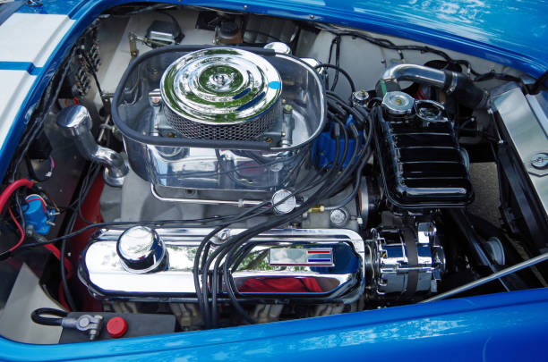 istock American classic car hot rod engine 1042545436