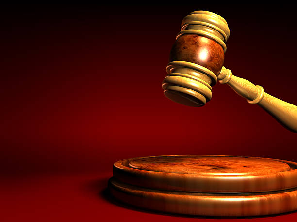 Gavel stock photo