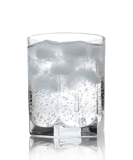istock Water in a glass with ice 104255775