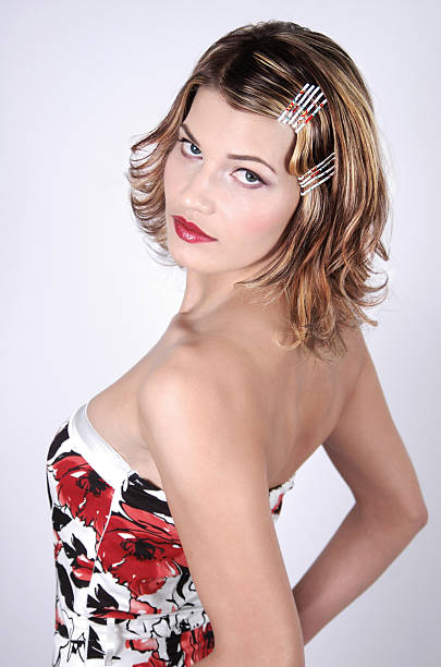 istock Young woman with professional hairstyle 104255827