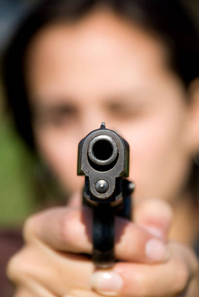 istock the girl's gun 104256137