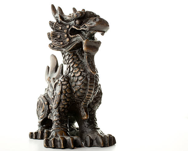 Dragón chino imperial - foto de stock