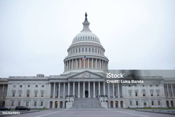 Washington Dc 2018 - Fotografie stock e altre immagini di Capitol Building - Capitol Building, Congresso, Stati Uniti d'America