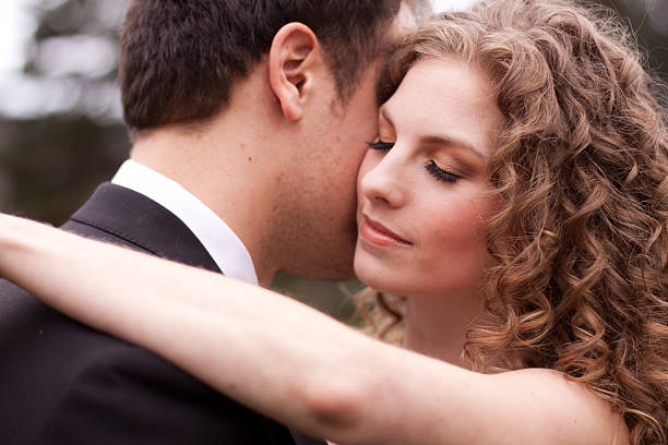 istock Man and woman hugging 104257123