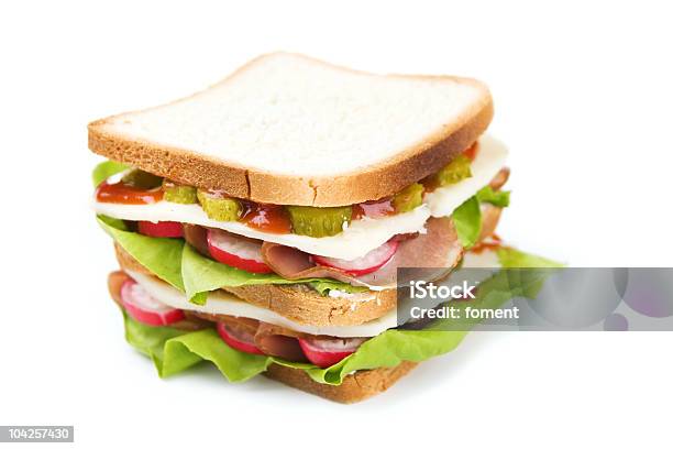 Sandwich Stockfoto und mehr Bilder von Brotsorte - Brotsorte, Bunt - Farbton, Farbbild
