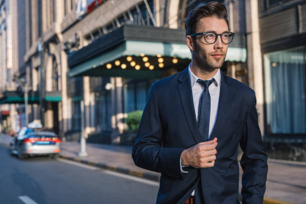 istock Handsome businessman in suit 1042574382
