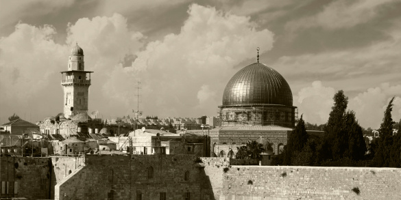 Jerusalem Wester Wall, Dome of the Rock