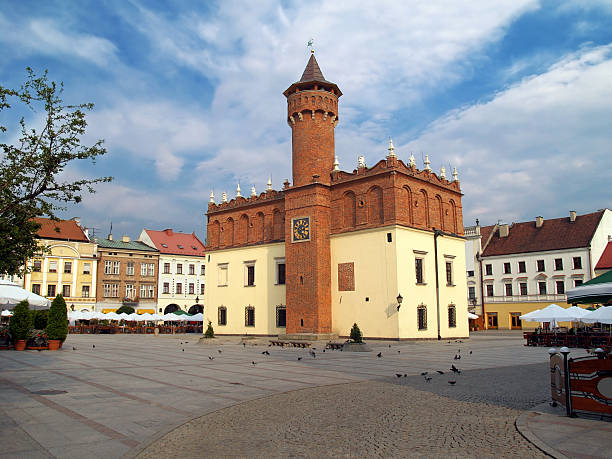Dworcowa street in Katowice city in Poland