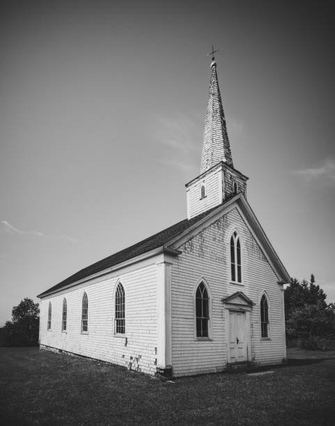 19th century rural Nova Scotian church.