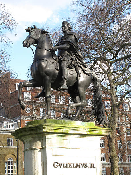 King William III statue St James Square
